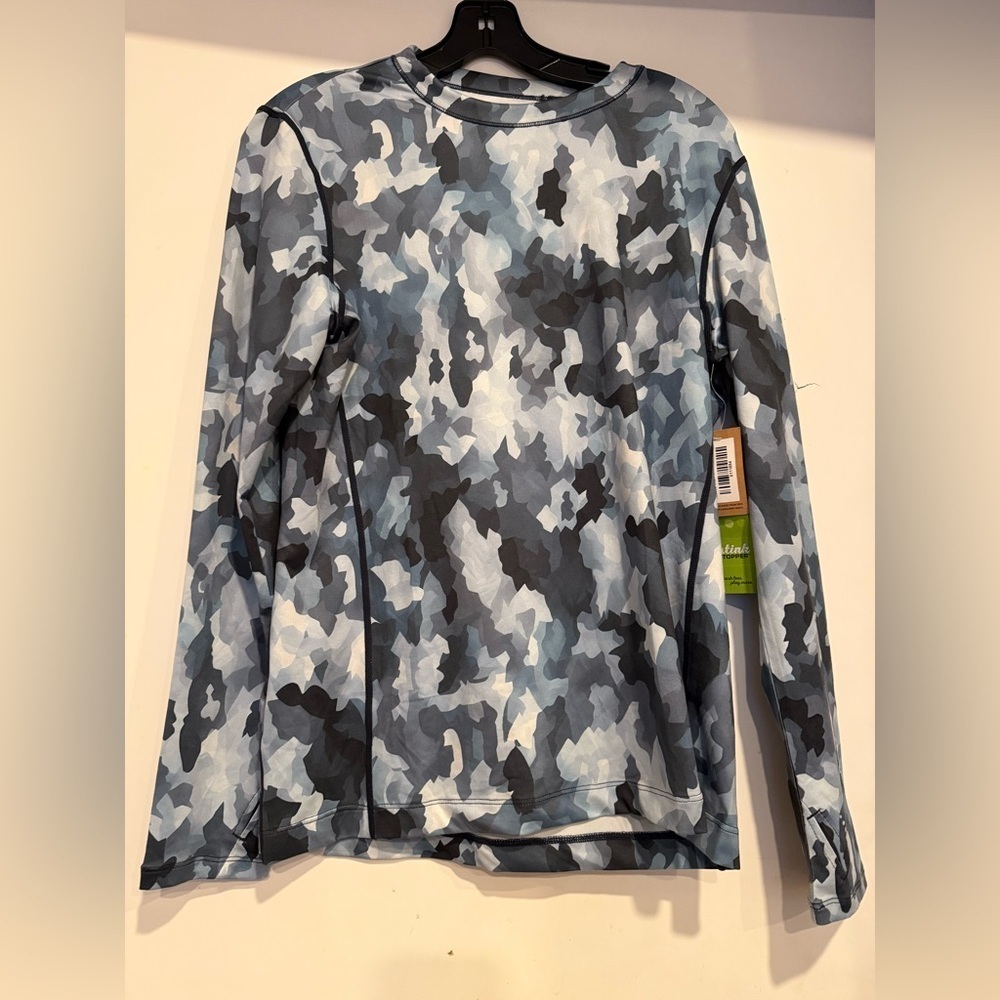 Title Nine Long Sleeve Winter Train Top - Denali Size L